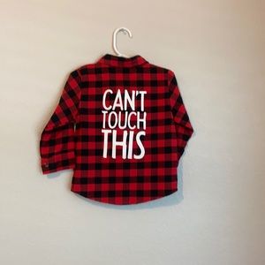 Buffalo Check Button-up Flannel. 2T